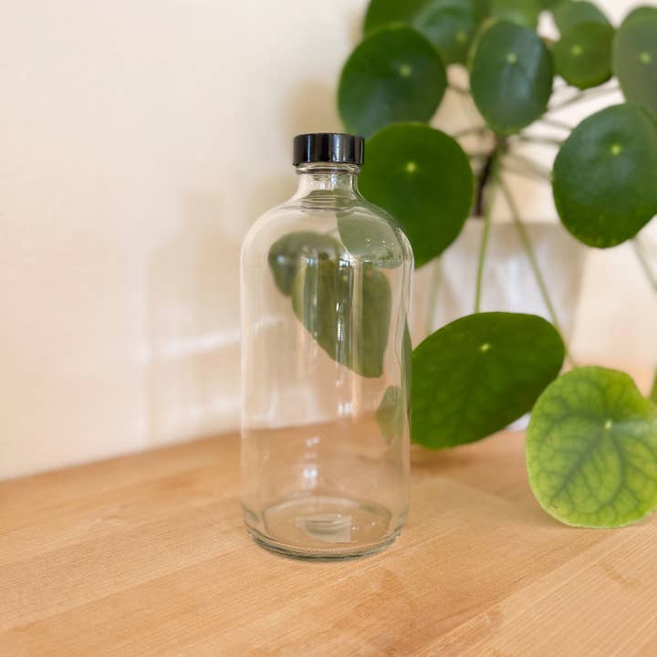 Re:Plenish Zero Waste - Wholesale Spray Bottle - 16 oz Clear Glass Bottle Spray or Pump