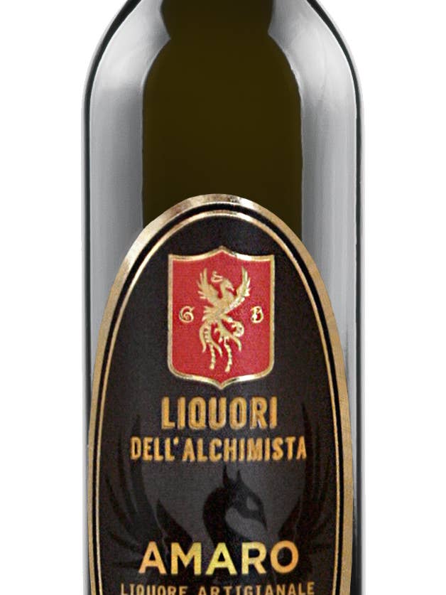 Liquori dell'Alchimista - Amaro 10cl per la vendita all'ingrosso da parte di Liquori dell'Alchimista