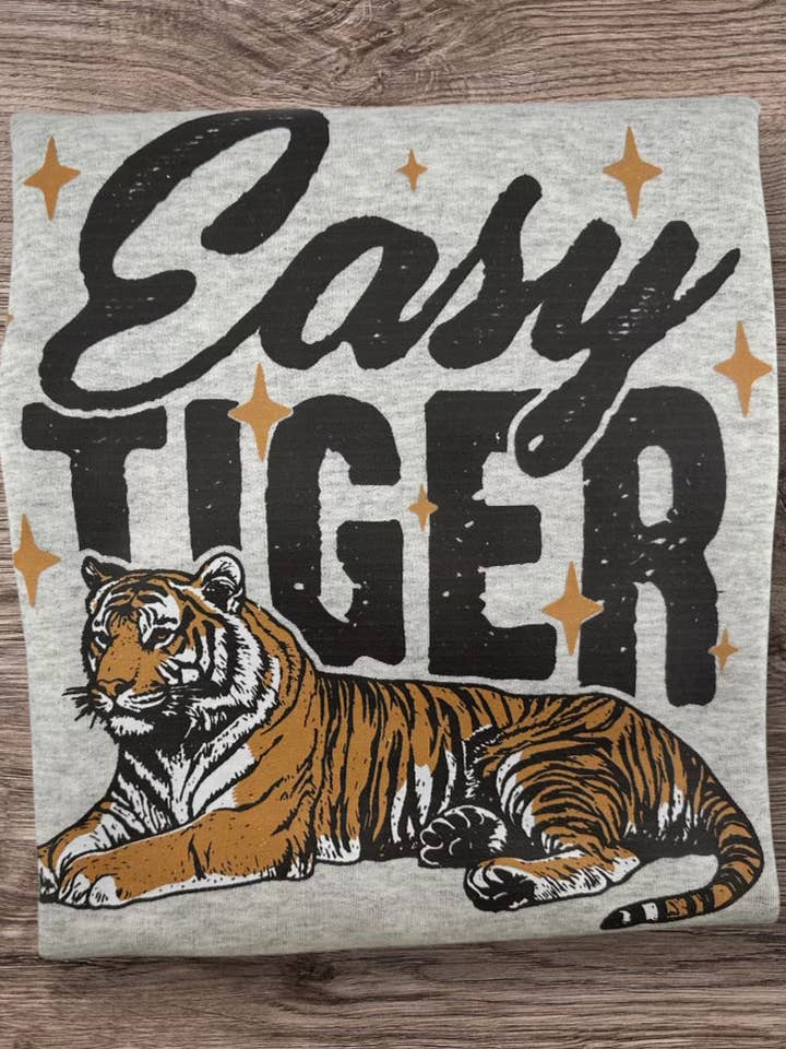 Easy Tiger Sweatshirt for wholesale by Boonedock Boutique Wholesale