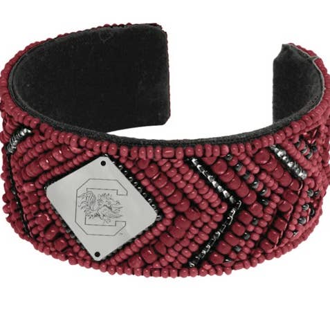 SOUTH CAROLINA GAMECOCKS GOLDIE BEADED BRACELET for wholesale by Emerson Street Clothing Co Collegiate Shop