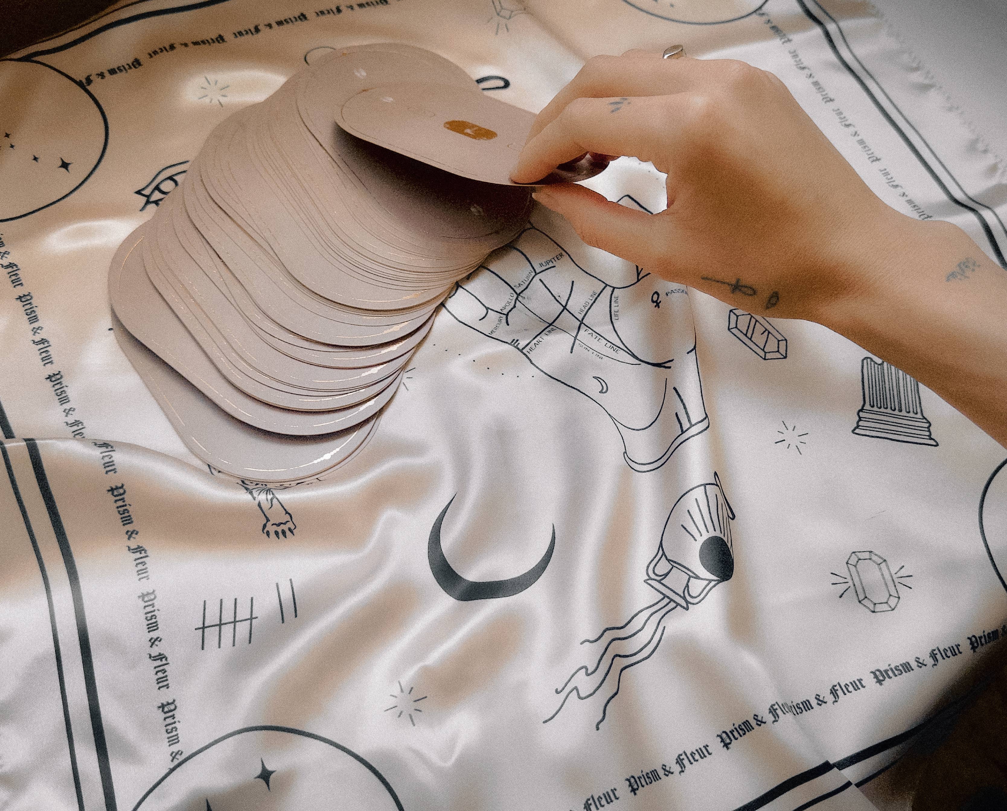 Prism + Fleur - Wholesale Tarot Cards - Glyph Sacred Symbols Oracle Cards 40 units 40% off2