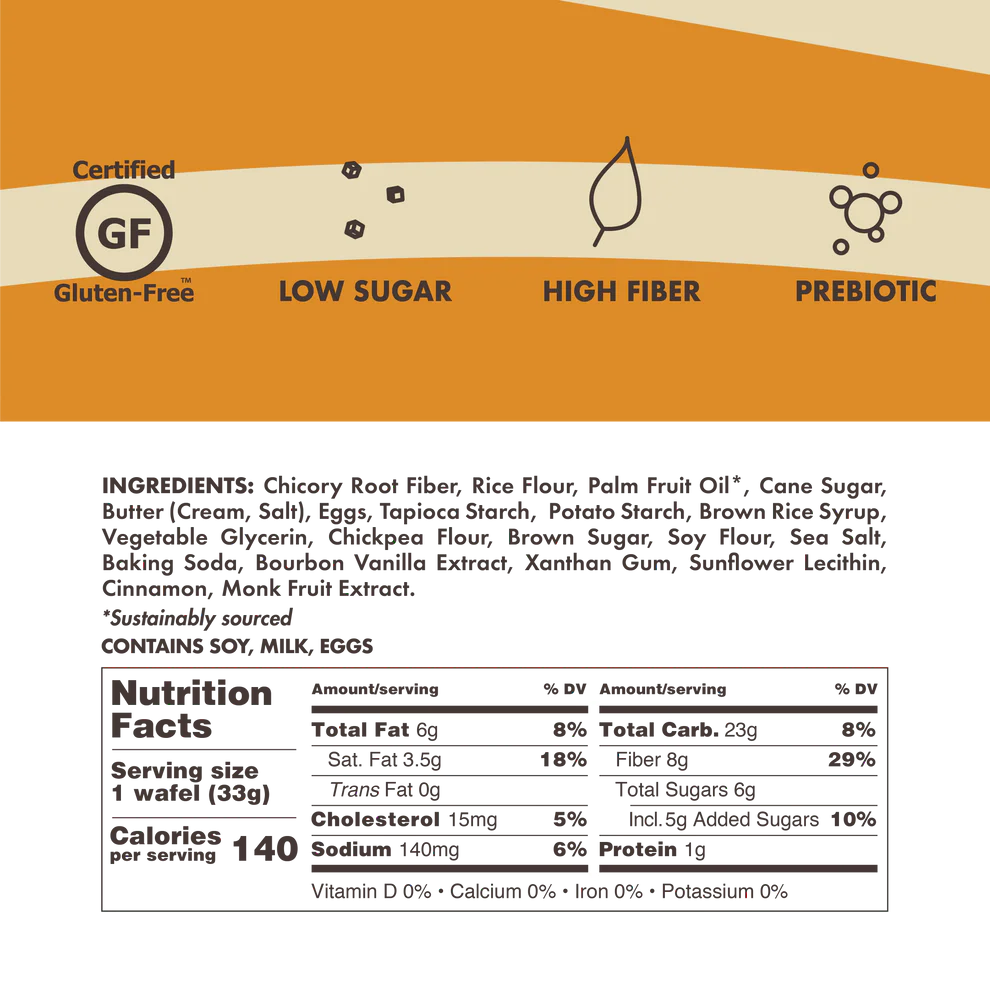 Rip Van - Wholesale Cookie - Rip Van Wafels– Dutch Caramel, Gluten Free Stroopwafels
4