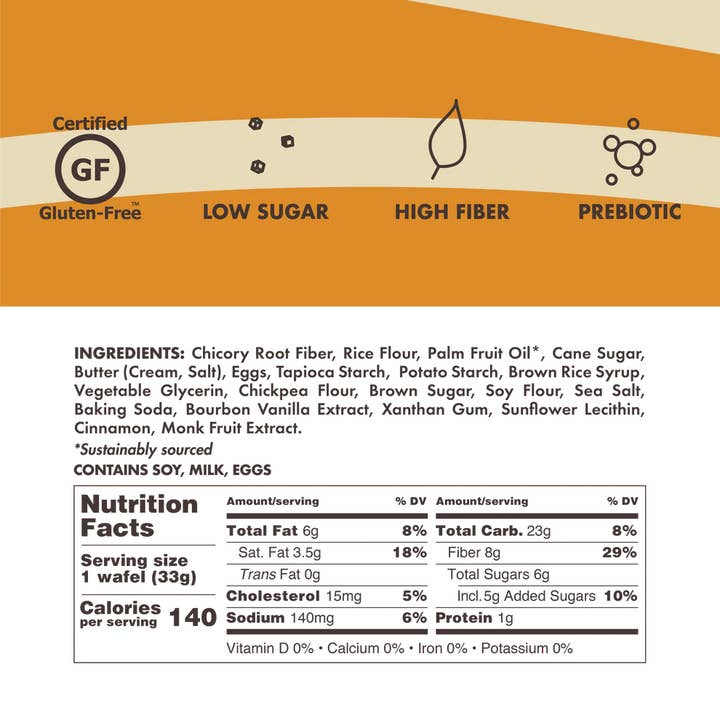 Rip Van - Wholesale Cookie - Rip Van Wafels– Dutch Caramel, Gluten Free Stroopwafels
4