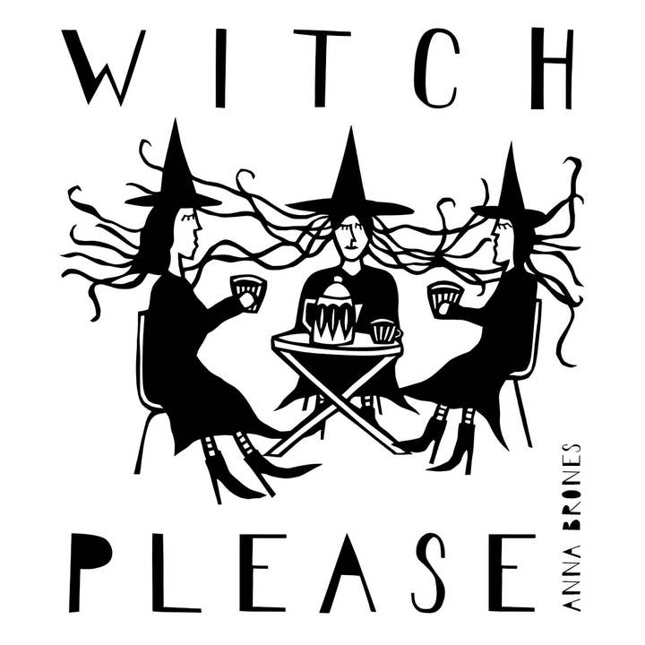 Anna Brones - Wholesale Sticker - "Witch Please" Sticker1