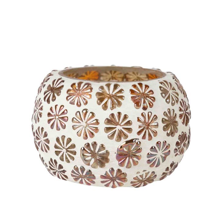 Ten Thousand Villages - Wholesale Candle Holder - * Chamakana Candleholder - Yellow