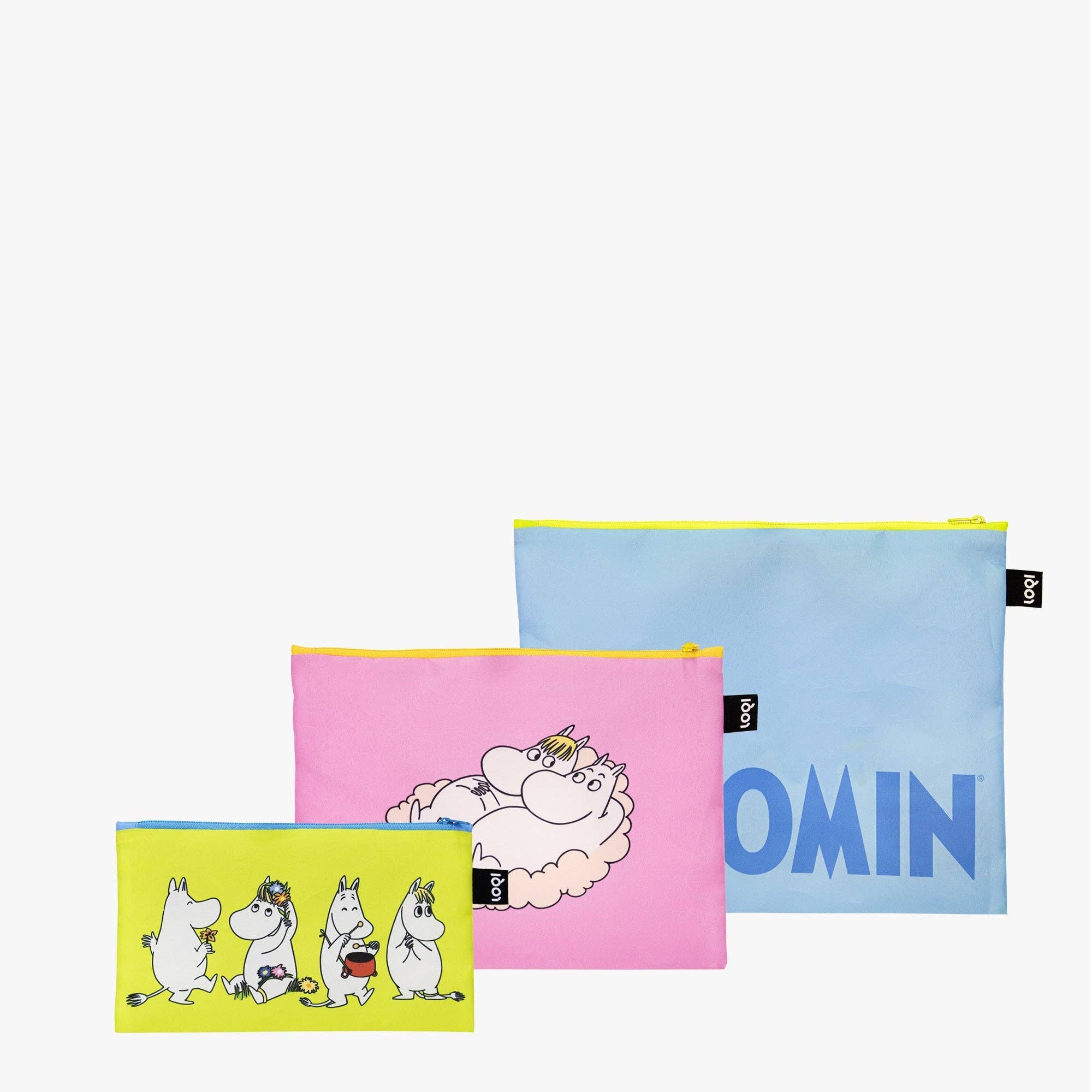 LOQI - Venta al por mayor Bolsa pequeña - Unisex - Bolsillos con cierre reciclados MOOMIN Together0