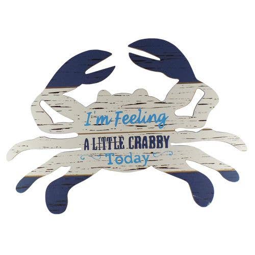 Je me sens grincheux - Panneau en bois pour la vente par Barry-Owen Co., Inc.