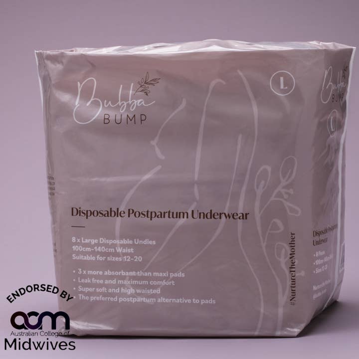 Bubba Bump - Wholesale Nursing Pillow/Pad - Maternity - Disposable Postpartum Underwear0