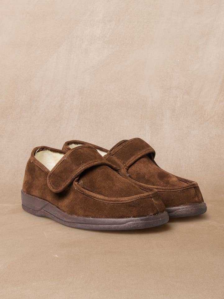 Fodrade derby med kardborreband (2012727_0023) för wholesale av PEDICONFORT