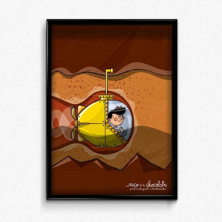 NICO THE EXPLORER OF PLANET CARAMEL for wholesale by nico et les chocolats