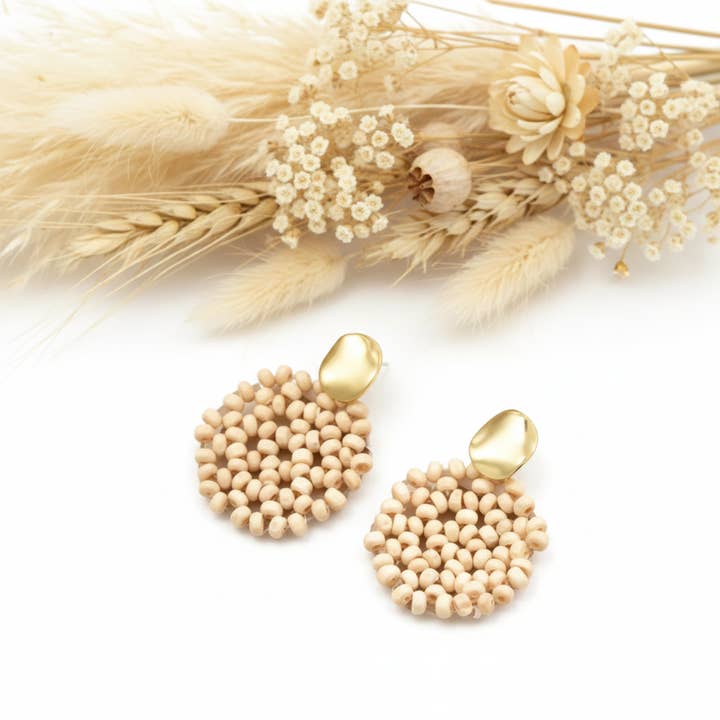 Produtos Namasté - Wholesale Dangle Earrings - Earrings - Wood