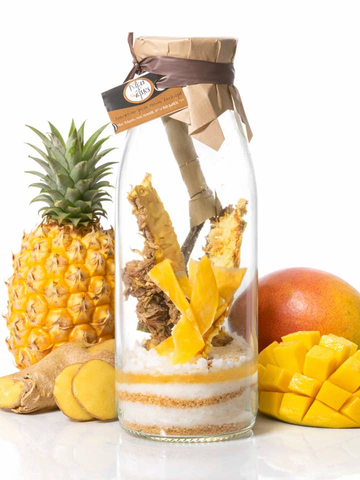 Zubereitung „Mango Ananas“ für Angereicherte Rums 50 cl für den Großhandel von Kit to Mix