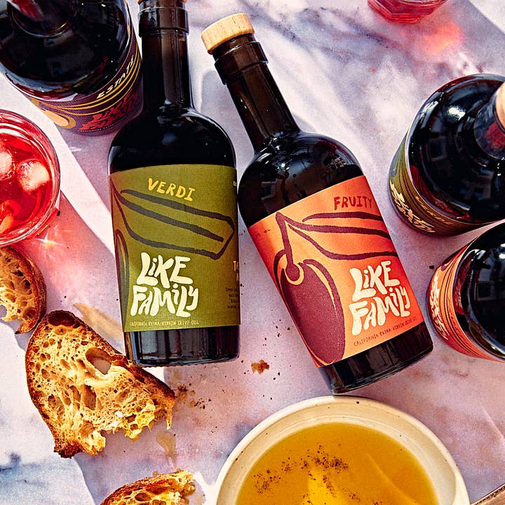 Like Family - Wholesale Olive Oil - New Harvest California Extra Virgin Olive Oil Mixed Case2
