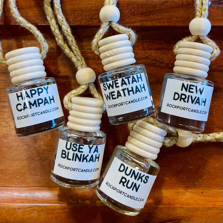 Car Diffusers: New Englandah Collection for wholesale by Rockport Candle Company