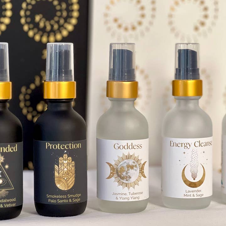 The Sacred Wild Candle Co - Wholesale Aromatherapy Mist - Grounded Aromatherapy Body & Room Myst