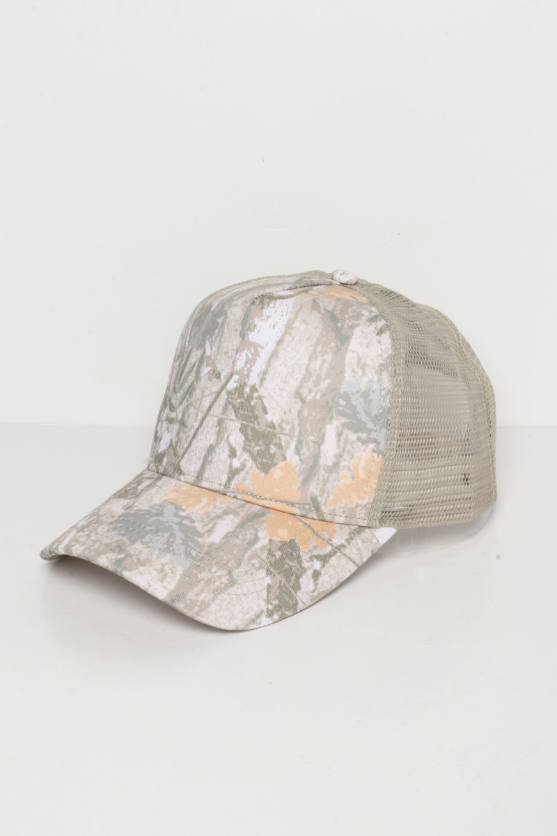 David And Young - Wholesale Trucker Hat - Women's - Camo Woods Print Mesh Back Trucker Cap4