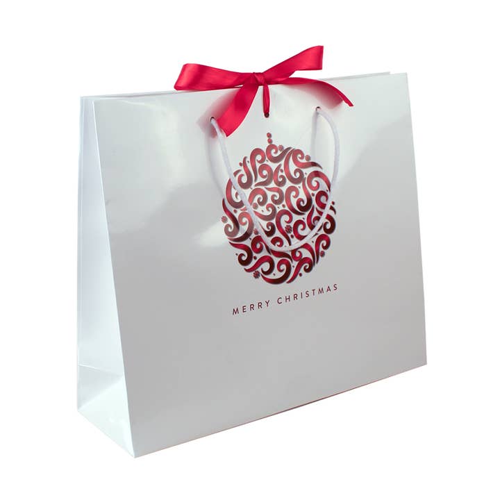 Merry Christmas - Luxury Paper Bag 42+13x36 for wholesale by M2PACK