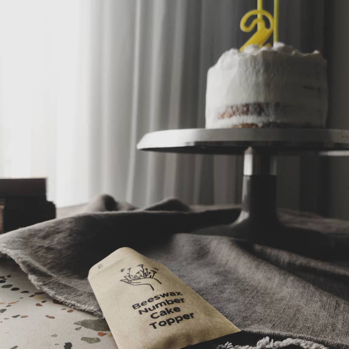 korys – wholesale Cake/cupcake topper – Beeswax Number Cake Topper (full set 0-9)2