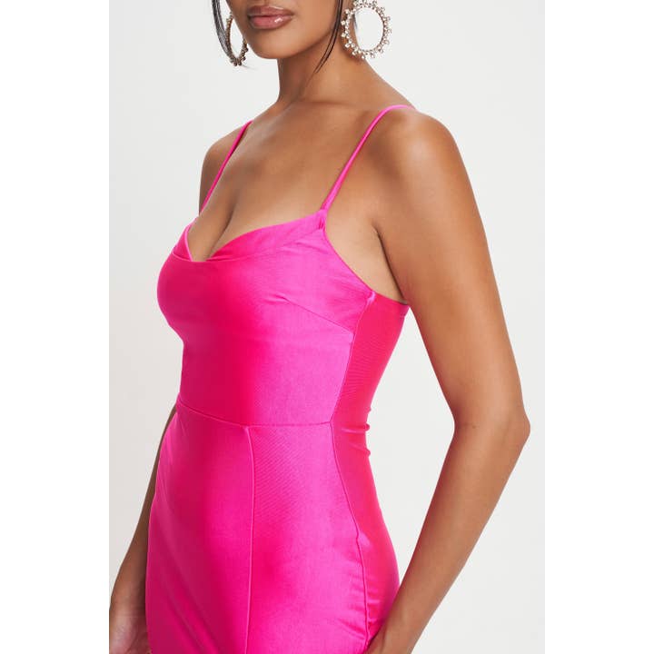 CEFIAN FASHION - Wholesale Dress - Women's - LEA SWEETHEART RUFFLED MAXI DRESS12