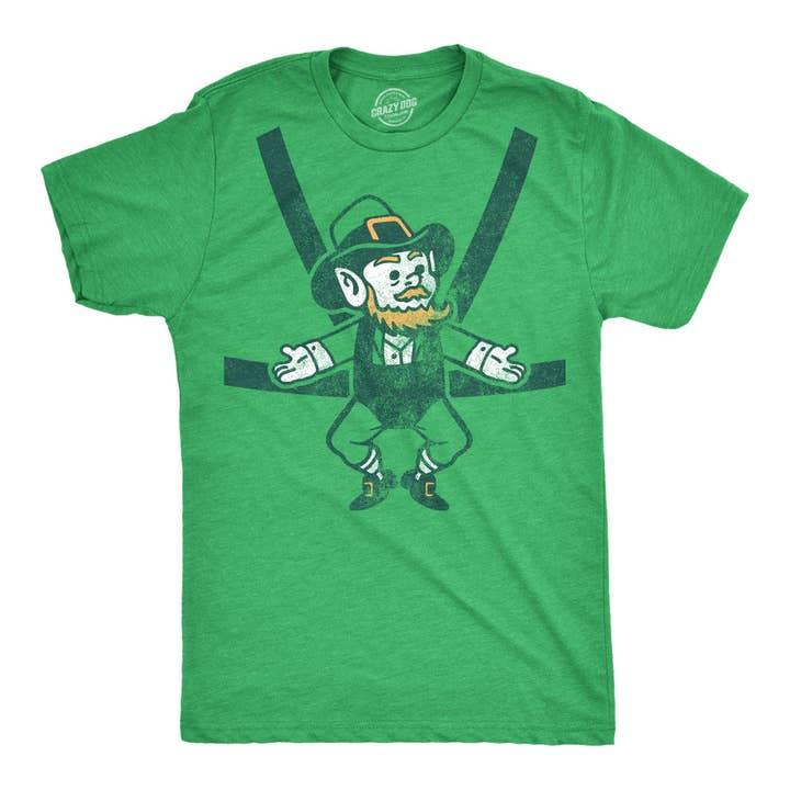 T-shirt Leprechaun Baby Funny Saint Patrick Day pour homme pour la vente par Crazy Dog T-Shirts
