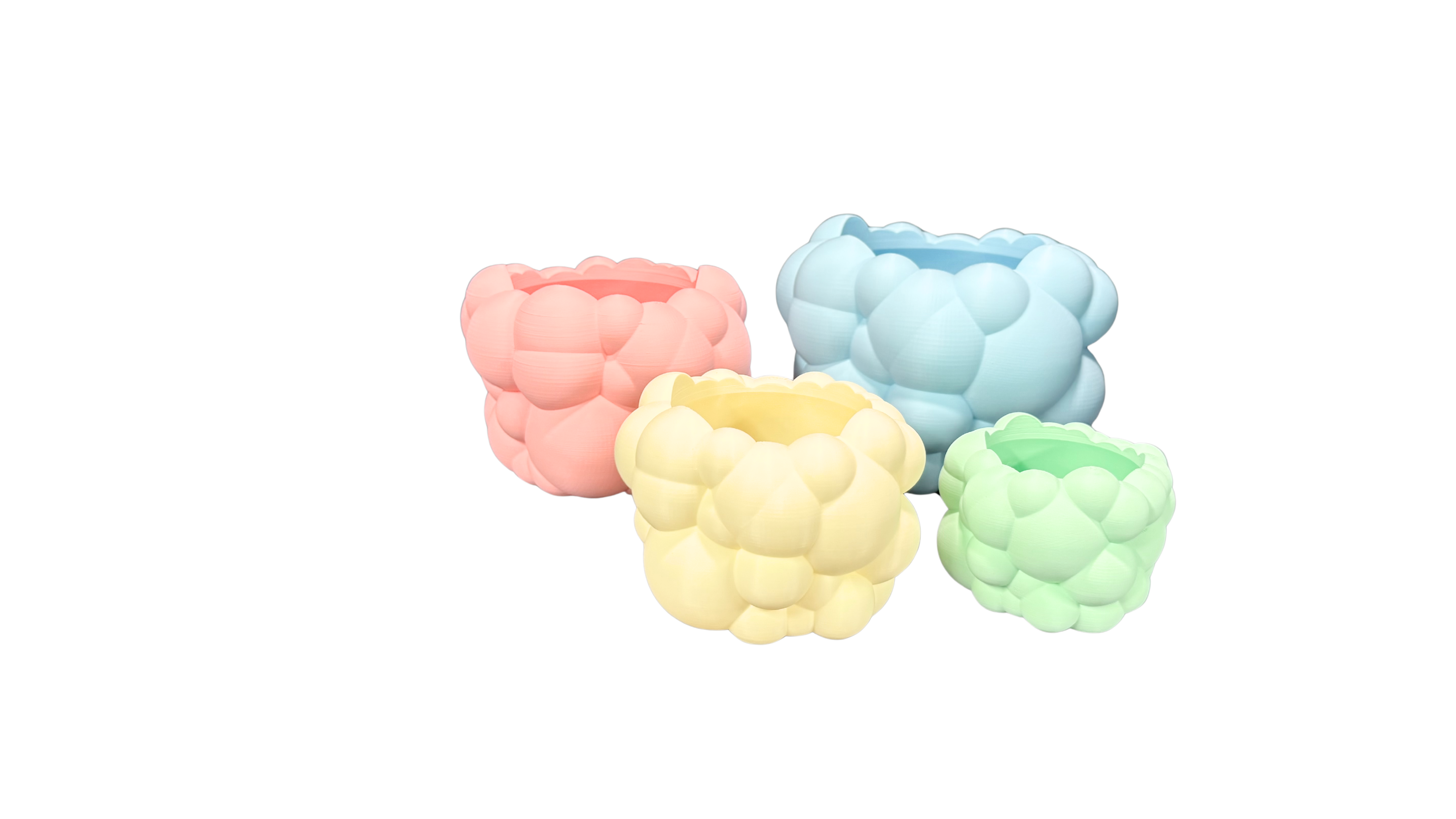 <3 Studio - Wholesale Plant Pot - Bubbly Goodness Planter – Playful Eco-Friendly Design3