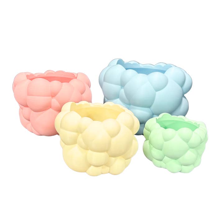 <3 Studio - Wholesale Plant Pot - Bubbly Goodness Planter – Playful Eco-Friendly Design3