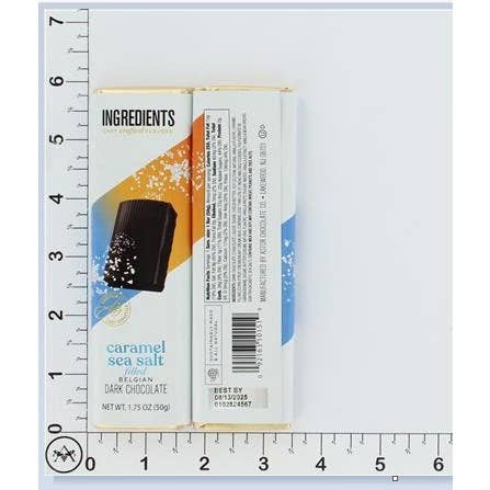 Astor Chocolate Corp. - Wholesale Chocolate Covered Sweets - 1.75oz Caramel Sea Salt Filled Dark Chocolate1