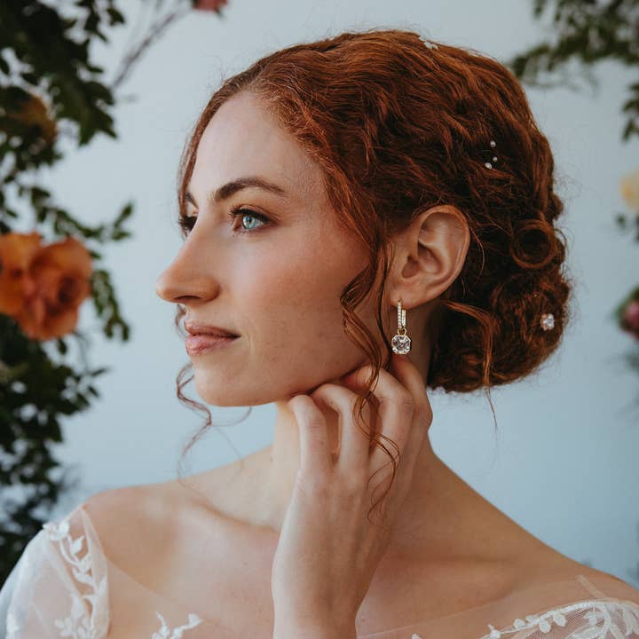 Chloe + Lois - Wholesale Hoop Earrings - Luxe Asscher Hoops1