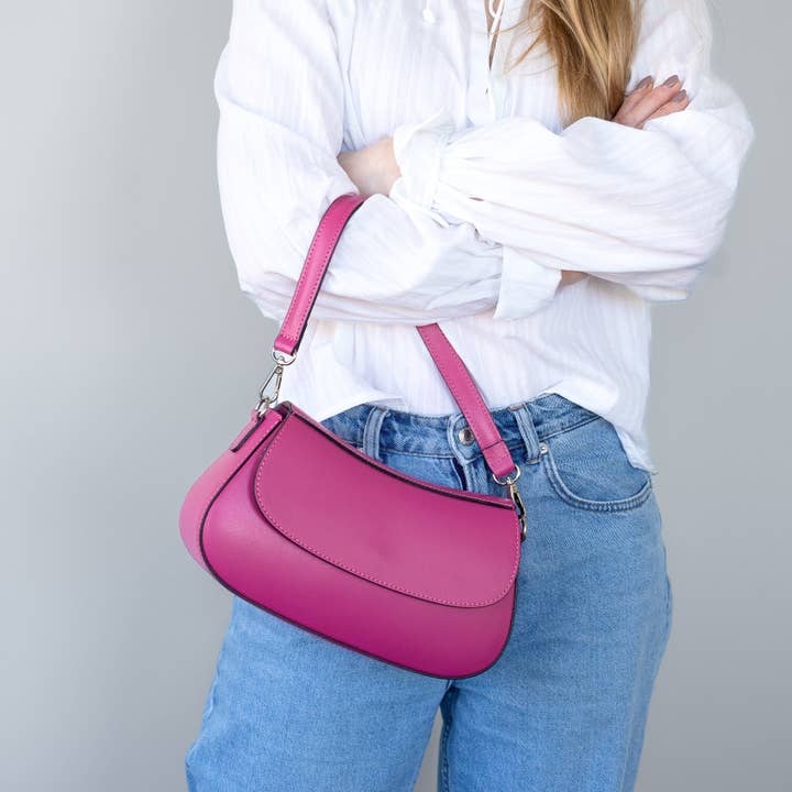 Väska "Rimini" Fuchsia för wholesale av LaTalia