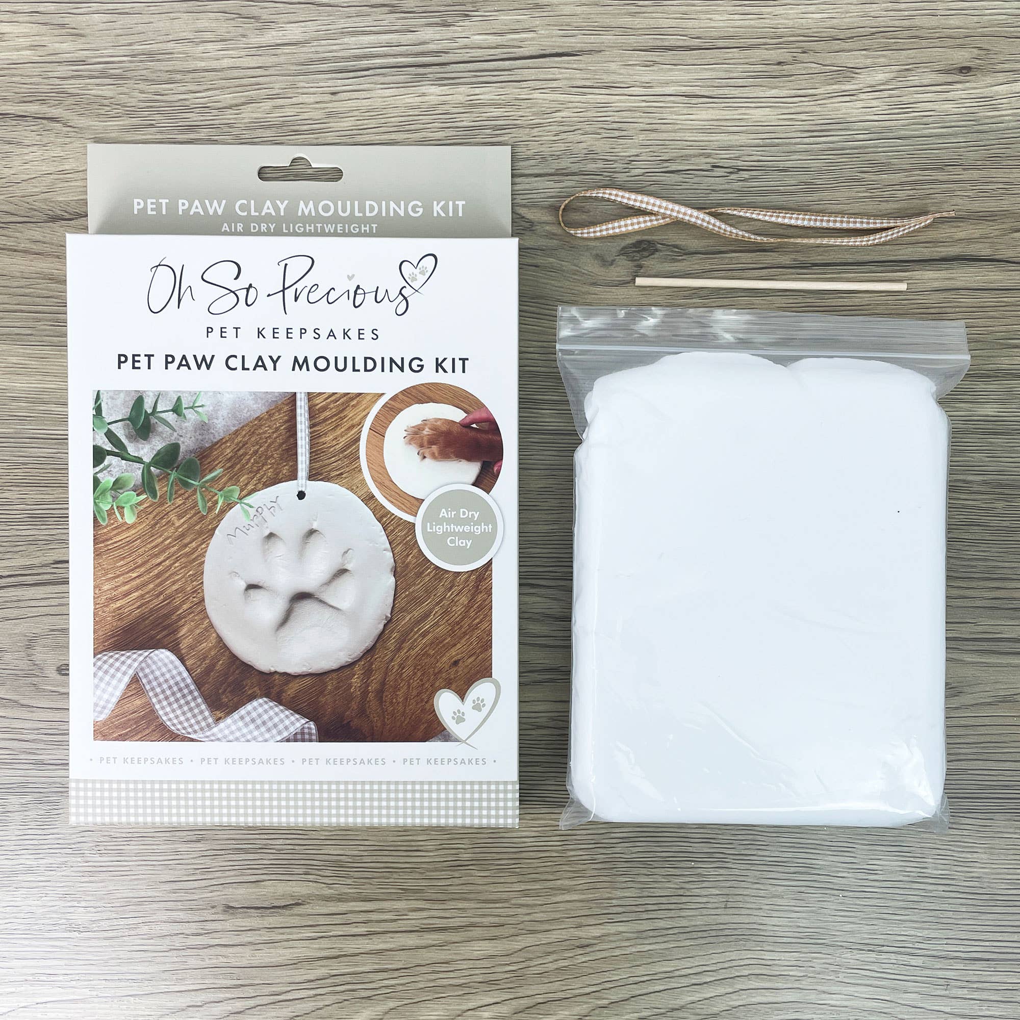 The Lovely Gift Group - Wholesale DIY Craft Kit - Clay Pet Paw Impression Moulding Kit4