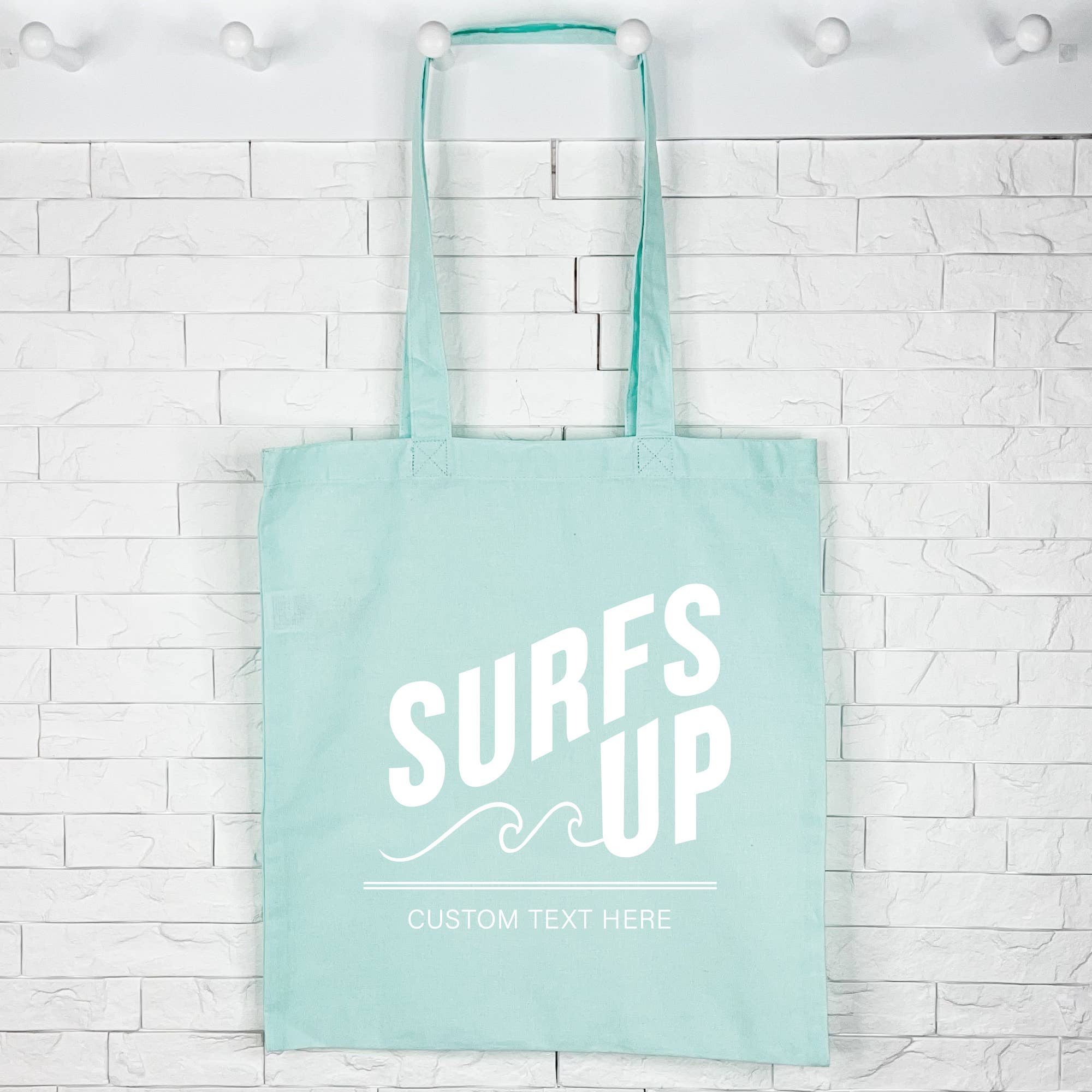 Lovetree Design – Engroshandel Tote bag - Unisex – Surfs Up stofnet med personligt tryk3