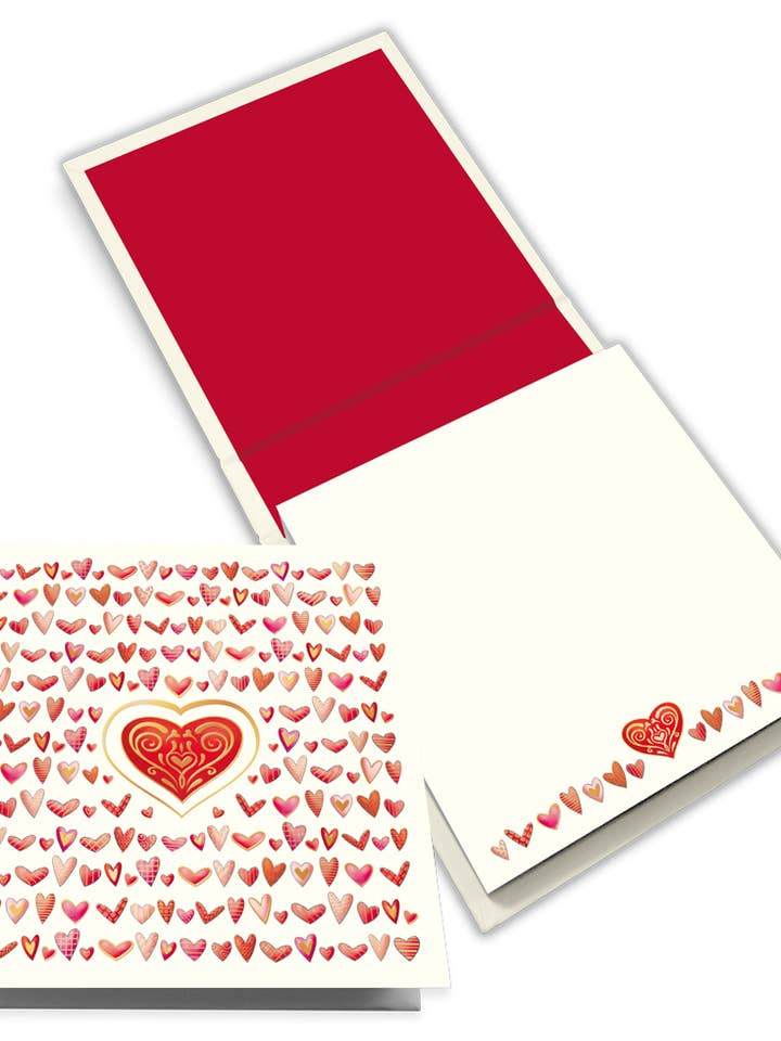 Hearts, Memo Block, 8619 for wholesale by Acte tre US/UK