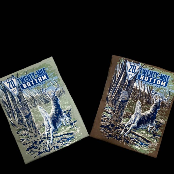 Posted Pocket Tee for wholesale by 20 Mile Bottom Outfitters