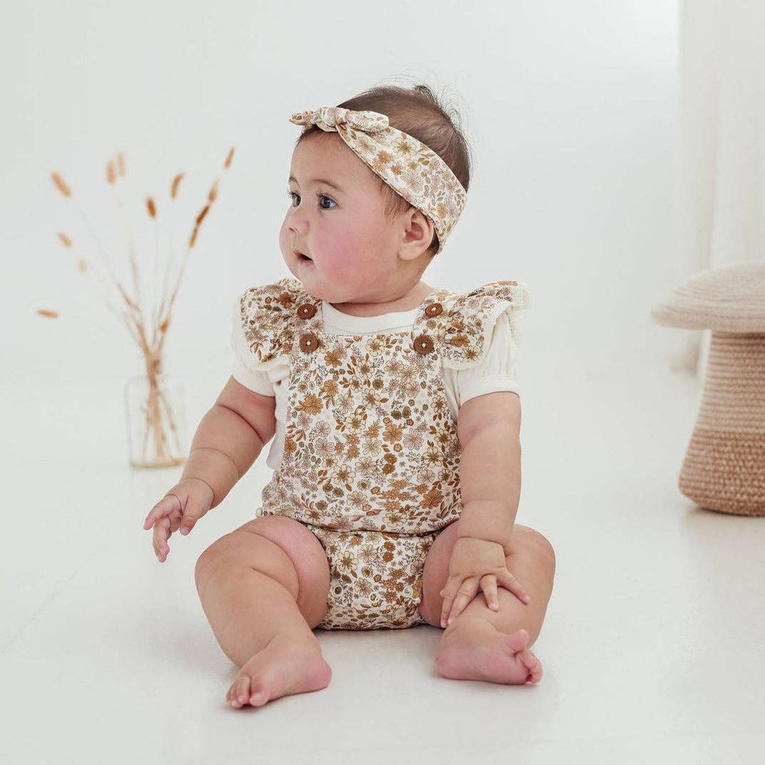 Natuurlijk Bailey Bloemige Flutter Jumpsuit voor groothandel op Faire1