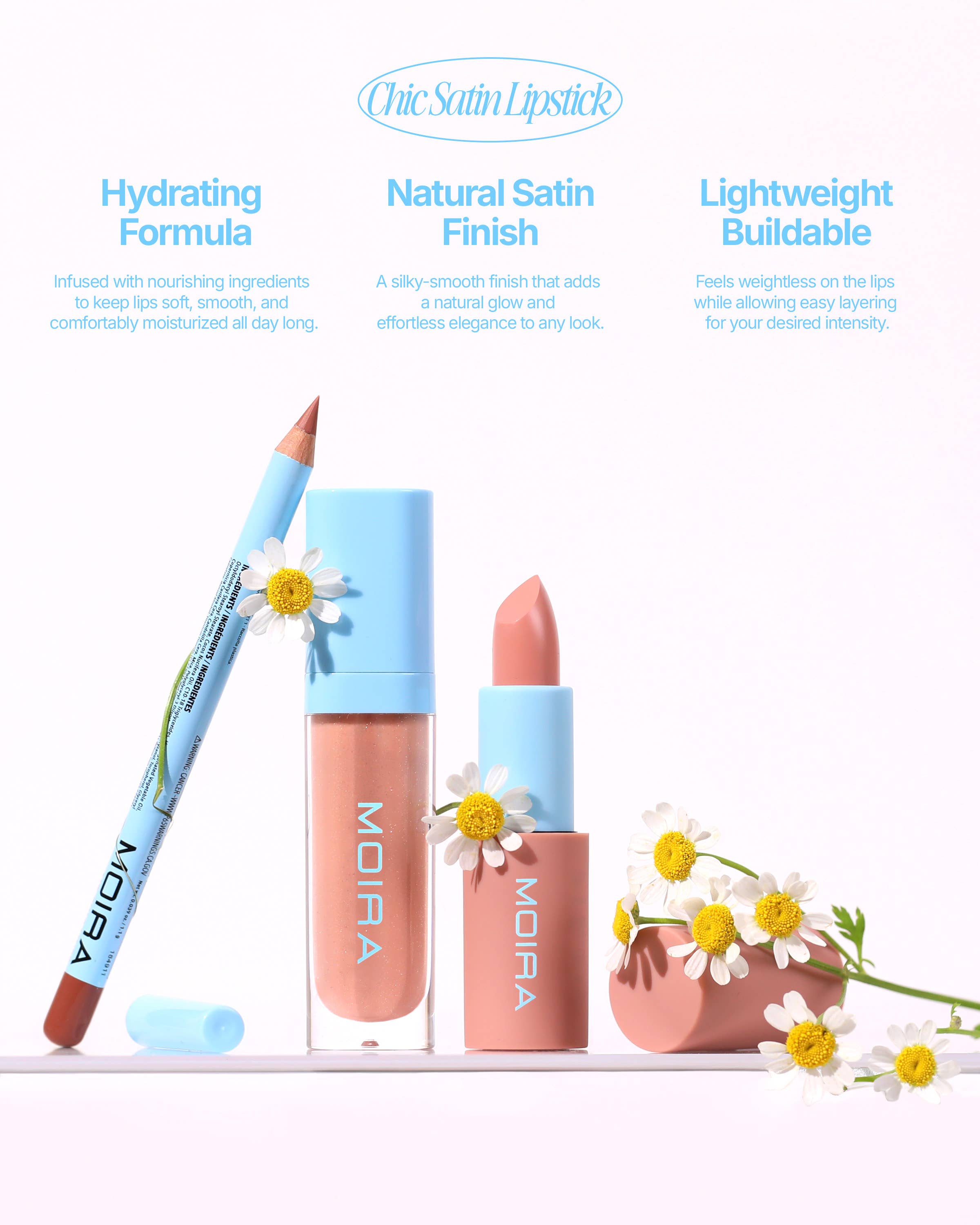 Moira Cosmetics - Wholesale Lipstick Set - Moira Makeup display Chic Collection Set 130pcs3