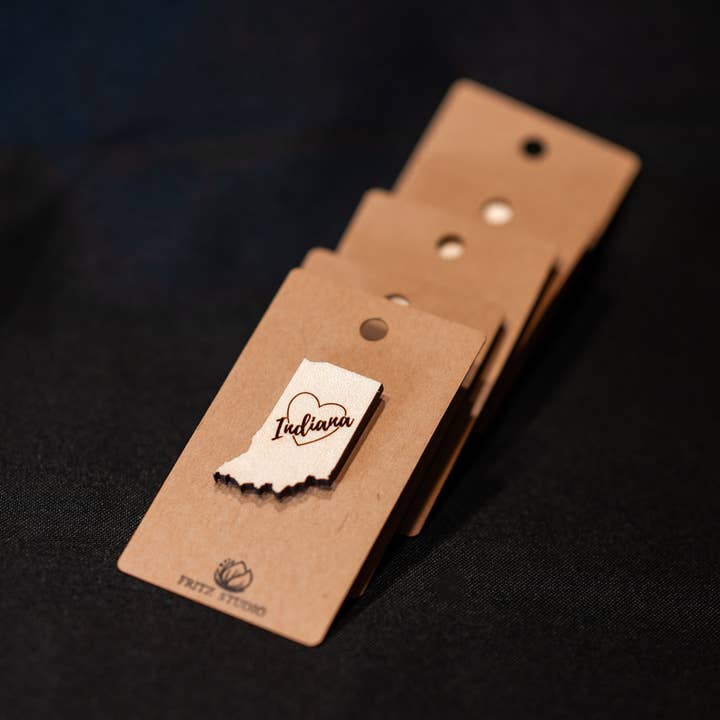 Fritz Studio - Wholesale Lapel Pin/Button - Indiana Pins2