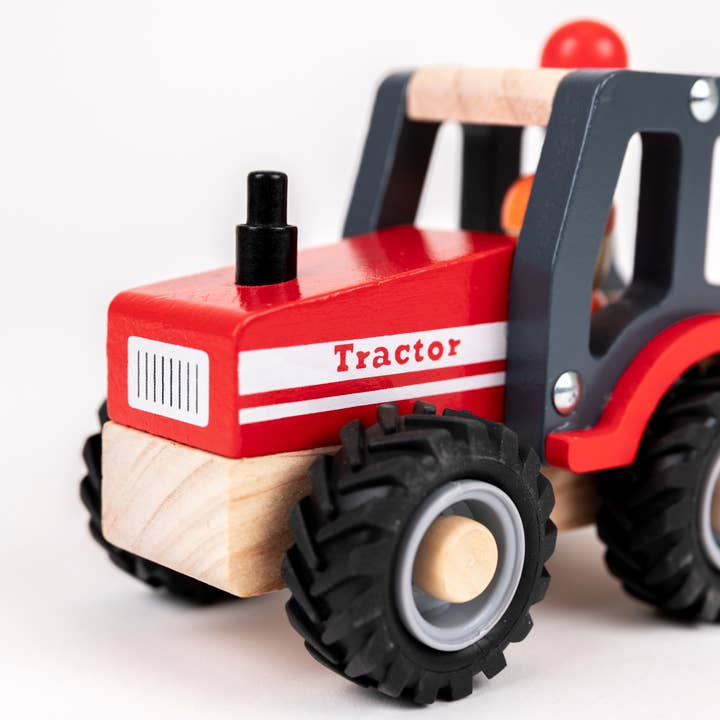 Egmont - Wholesale Wood Toy - Kids - Wooden Tractor1