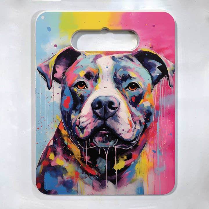 Staffordshire Bull Terrier Ceramic Pot Trivet | 18x24 cm for wholesale by Sue Findlay Designs