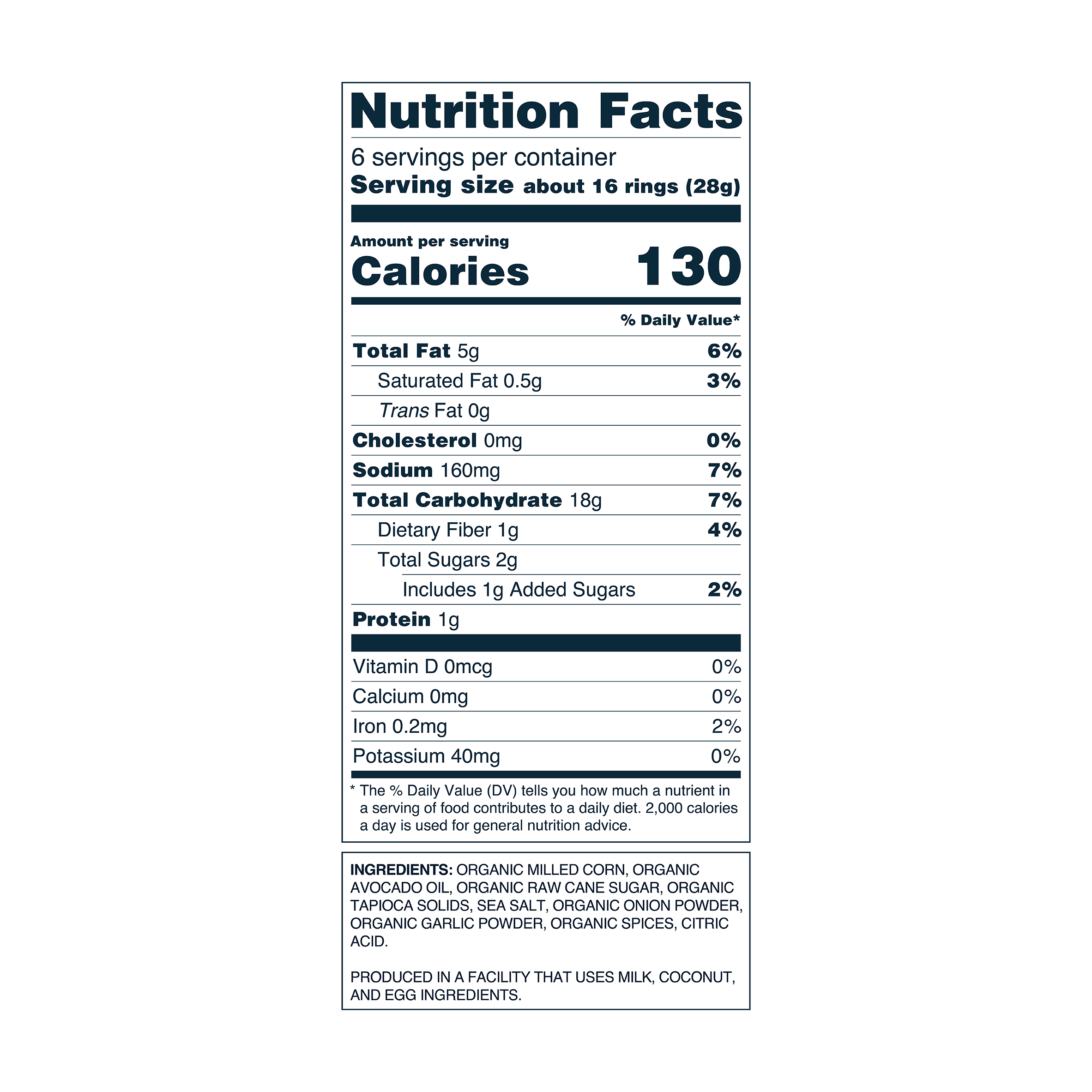 LesserEvil - Vente Encas soufflé - Moonion, oignon intergalactique 6 oz2