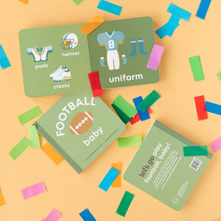 Left Hand Book House – Engroshandel Bog til babyer og småbørn (0-2) – Football Baby - Billedbog i hårdt karton5