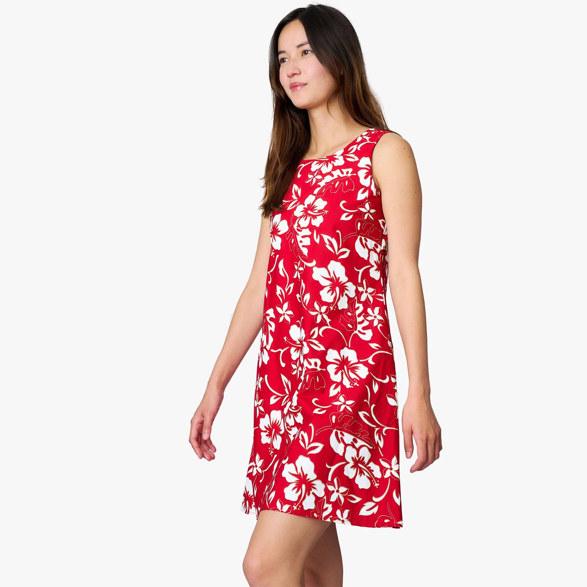 Hilo Hattie - Wholesale Dress - Women's - Classic Hibiscus Short Dress1