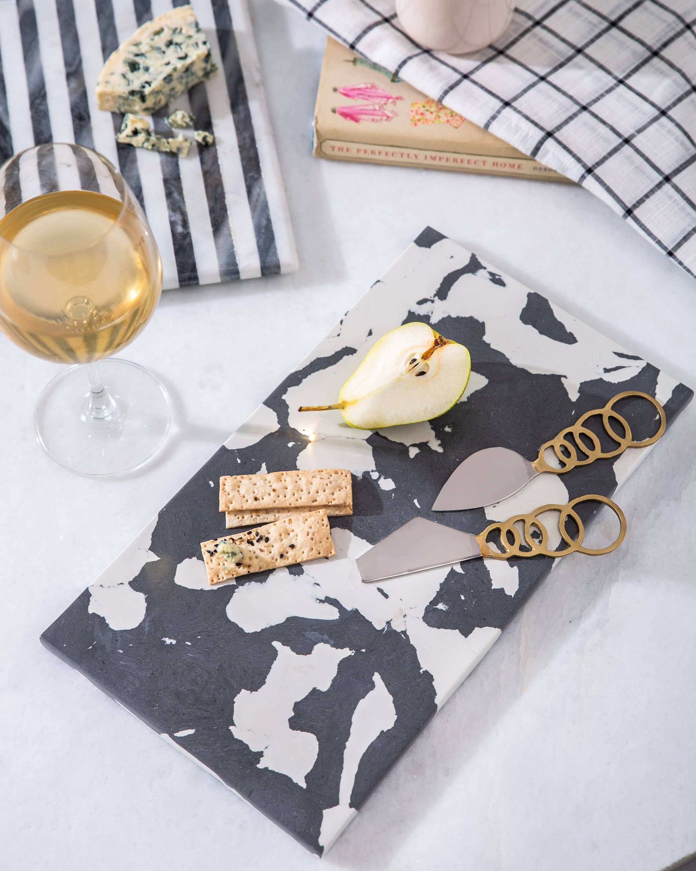 Serein Wellness - Wholesale Cheese Spreader - Cheese Knife Set - 2 Pieces Luxury Charcuterie Knives3