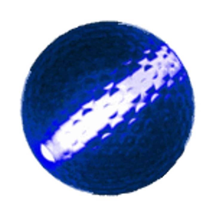 Glow Stick Golf Ball Blue for wholesale by Blinkee.com, LLC