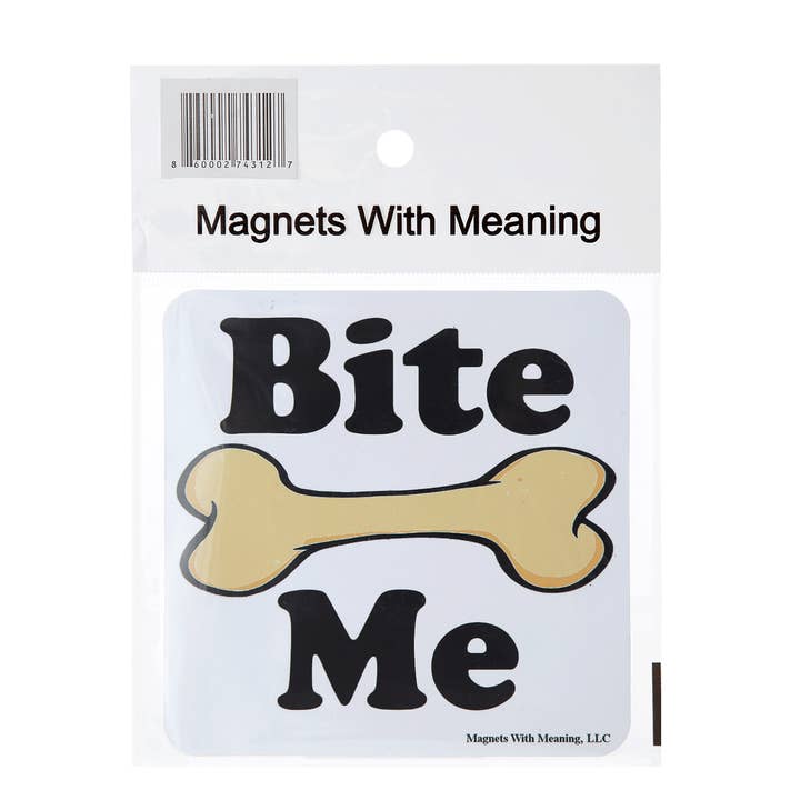 Bite Me (Med Hund Bone) for engroshandel hos Magnets with Meaning