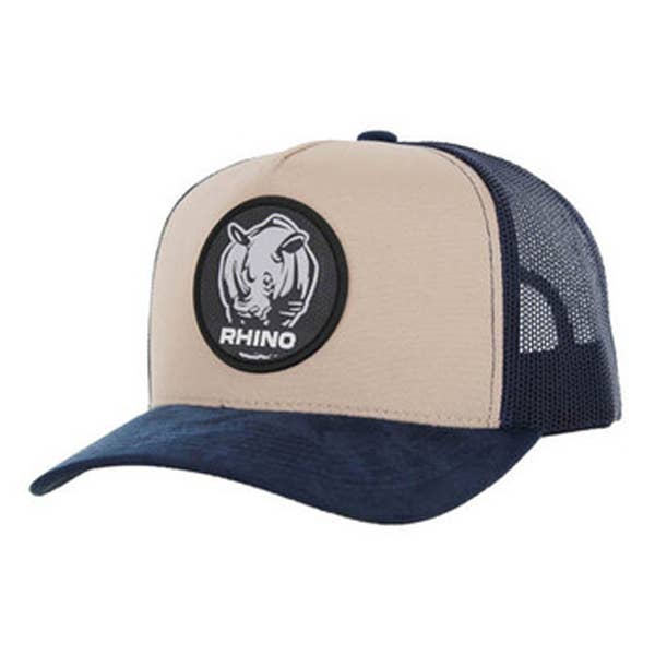 Casquette Trucker en Coton Rhino avec Visière en Daim - Snapback pour la vente par S & J Gift Inc