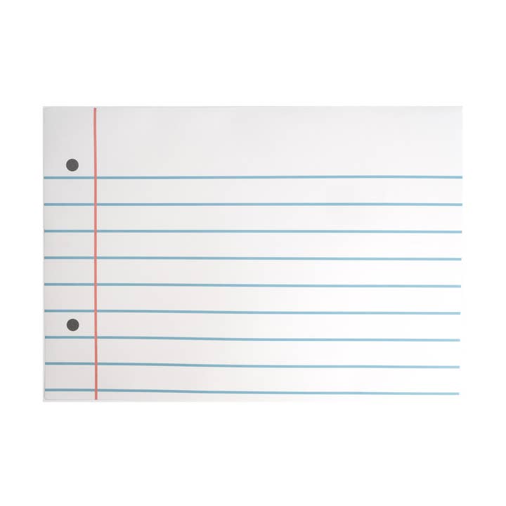 SCH23-PL1- Set de table en papier à feuilles mobiles pour la vente par Gatherings by Curated Paperie