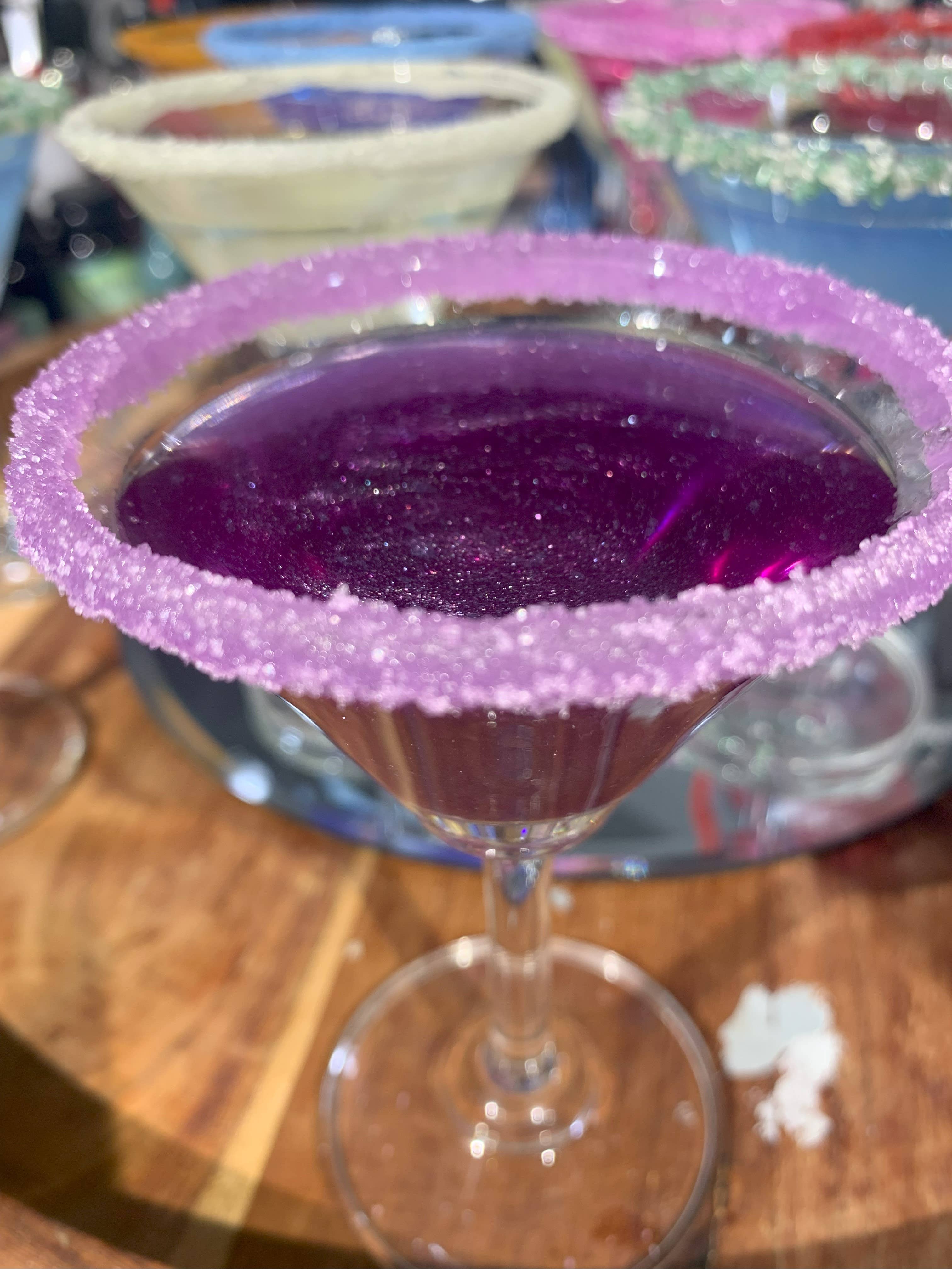 Ultimate Baker - Wholesale Sugar/Sweetener - Snowy River Lavender Cocktail Rimming Sugar (1x3oz Tin) 3