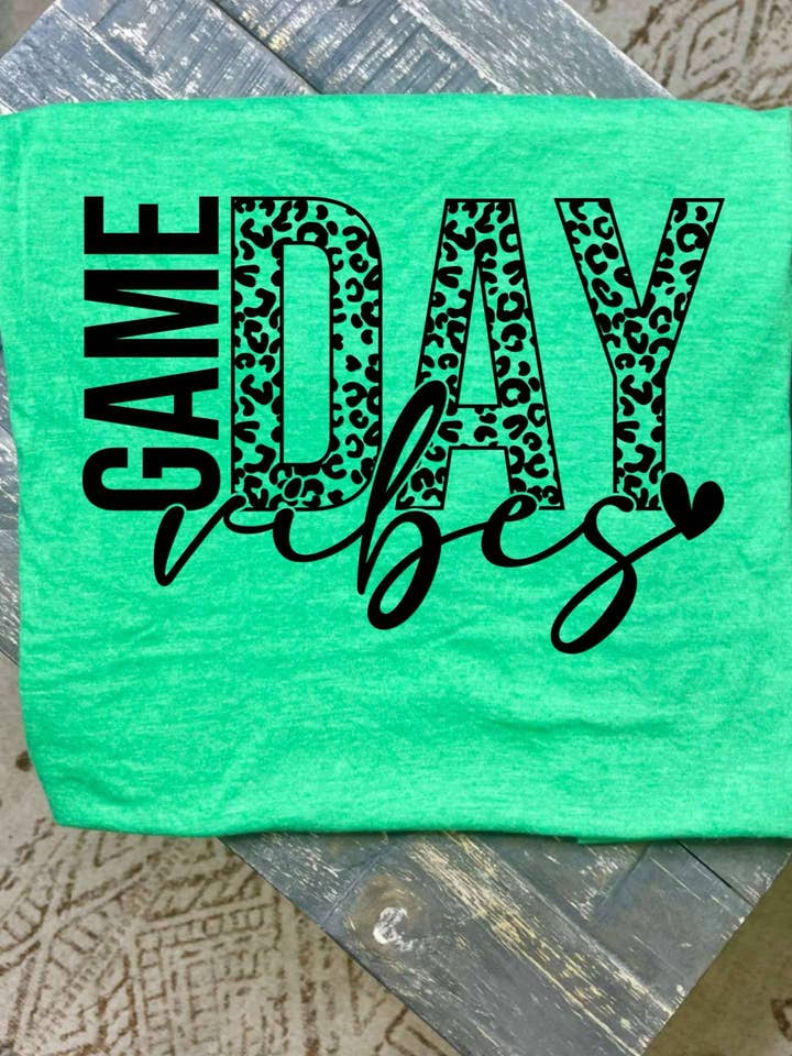 Game Day Vibes (Gildan Softstyle Tee) for wholesale by It's A Tee Party