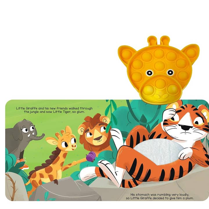 Little Hippo Books - Wholesale Book - Kids - Little Giraffe - Your Sensory Fidget Friend