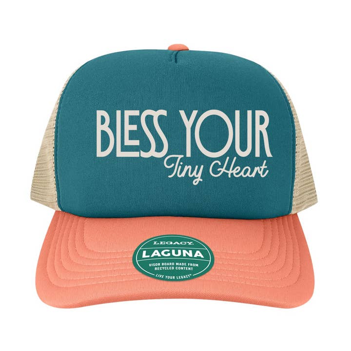 Bless your tiny heart trucker hat for wholesale by Ales to Trails